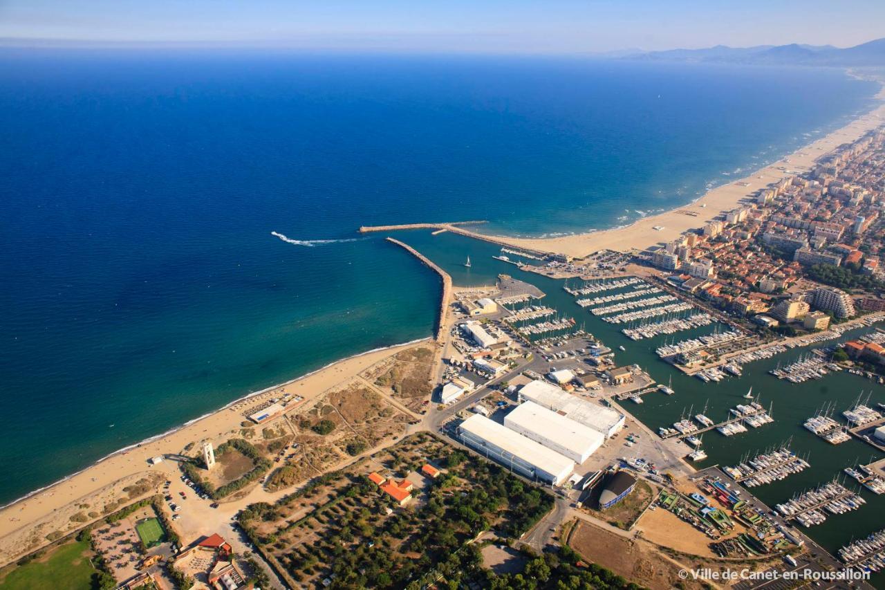 "Calypso 1" Super Appartement A 100M De La Mer Canet-en-Roussillon Eksteriør billede