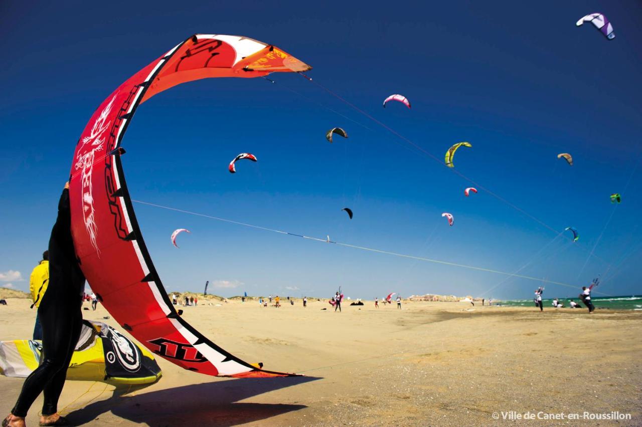 "Calypso 1" Super Appartement A 100M De La Mer Canet-en-Roussillon Eksteriør billede